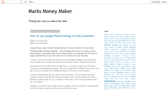 Desktop Screenshot of marksmoneymaker.blogspot.com