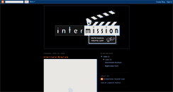 Desktop Screenshot of intermissiontheatre.blogspot.com