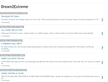 Tablet Screenshot of dream2extreme.blogspot.com