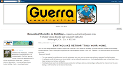 Desktop Screenshot of guerraconstruction.blogspot.com