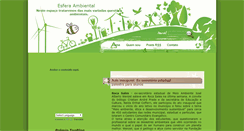 Desktop Screenshot of esferaambiental.blogspot.com