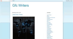 Desktop Screenshot of gfc-writers.blogspot.com