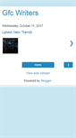 Mobile Screenshot of gfc-writers.blogspot.com