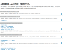 Tablet Screenshot of michaeljacksonforeverinmyheart.blogspot.com