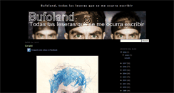 Desktop Screenshot of bufoland.blogspot.com