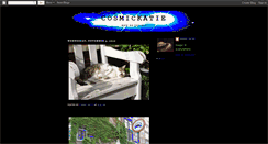 Desktop Screenshot of cosmickatie.blogspot.com