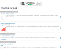 Tablet Screenshot of lyzazel.blogspot.com