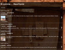 Tablet Screenshot of mcommemauritanie.blogspot.com