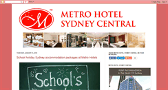 Desktop Screenshot of metrohotelsydneycentral.blogspot.com