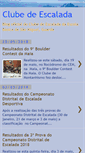 Mobile Screenshot of clubedeescalada.blogspot.com