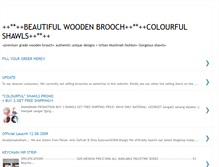Tablet Screenshot of brooch-maya.blogspot.com
