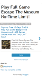 Mobile Screenshot of gameescapethemuseum.blogspot.com