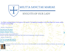 Tablet Screenshot of militiasanctaemariae.blogspot.com