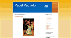 Desktop Screenshot of papelpautado.blogspot.com
