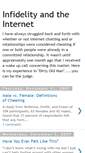 Mobile Screenshot of infidelityandtheinternet.blogspot.com