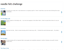 Tablet Screenshot of needlefeltchallenge.blogspot.com