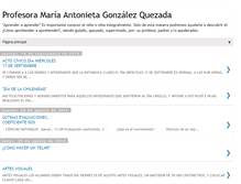 Tablet Screenshot of profesoramariaantonieta.blogspot.com
