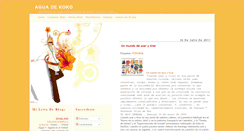 Desktop Screenshot of aguadekoko.blogspot.com