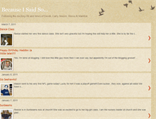 Tablet Screenshot of derekandcarlybingham.blogspot.com