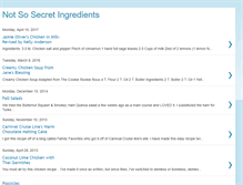 Tablet Screenshot of notsosecretingredients.blogspot.com