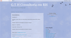 Desktop Screenshot of gthconsultoria.blogspot.com