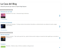 Tablet Screenshot of lacasablog.blogspot.com
