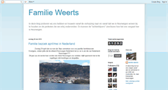 Desktop Screenshot of familieweerts.blogspot.com