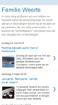 Mobile Screenshot of familieweerts.blogspot.com