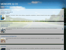 Tablet Screenshot of memoire-and-co.blogspot.com