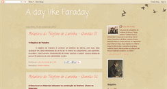 Desktop Screenshot of adaylikefaraday.blogspot.com