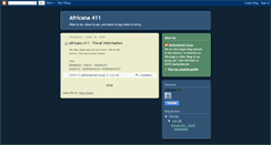 Desktop Screenshot of africana411.blogspot.com
