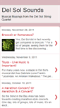 Mobile Screenshot of delsolquartet.blogspot.com