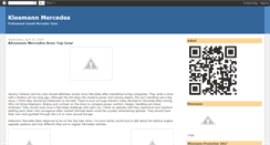 Desktop Screenshot of kleemann-mercedes.blogspot.com