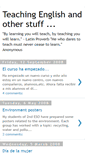 Mobile Screenshot of letsteachenglish.blogspot.com