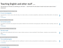 Tablet Screenshot of letsteachenglish.blogspot.com