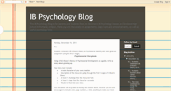 Desktop Screenshot of bowmanpsych.blogspot.com