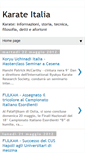 Mobile Screenshot of karate-italia.blogspot.com