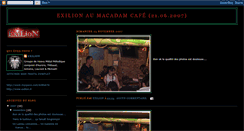 Desktop Screenshot of exilionaumacadamcafe21062007.blogspot.com