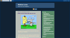 Desktop Screenshot of noticias-locas-luismi.blogspot.com