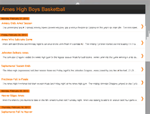 Tablet Screenshot of ameshighboysbasketball.blogspot.com