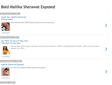 Tablet Screenshot of boldmallika.blogspot.com