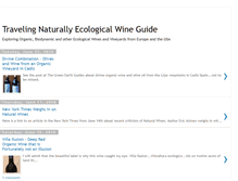 Tablet Screenshot of ecologicalwineguide.blogspot.com