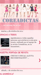 Mobile Screenshot of coreadictas.blogspot.com