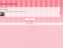Tablet Screenshot of damaihomestaymalacca.blogspot.com