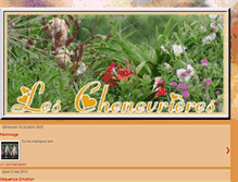 Tablet Screenshot of leschenevrieres.blogspot.com