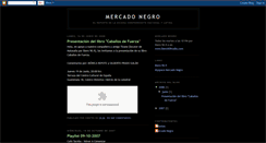 Desktop Screenshot of elmercadonegro.blogspot.com