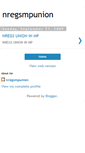 Mobile Screenshot of nregsmpunion.blogspot.com