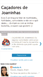 Mobile Screenshot of cacadoresdejoaninhas.blogspot.com