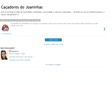 Tablet Screenshot of cacadoresdejoaninhas.blogspot.com