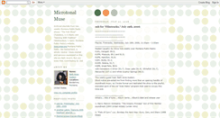 Desktop Screenshot of microtonalmuse.blogspot.com